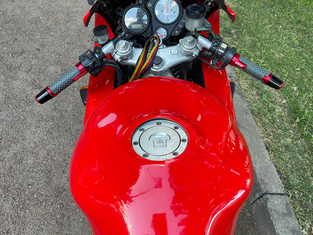 2000 Honda VTR 1000, красный, 395000 рублей, вид 4