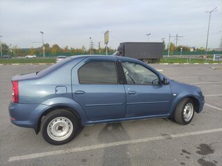2011 Renault Logan I Рестайлинг, синий, 335000 рублей, вид 3