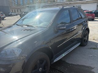 2006 Mercedes-Benz M-Класс 350 II (W164), чёрный, 1380000 рублей, вид 5