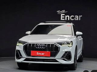 2023 Audi Q3 35 TDI II (F3), белый, 3750000 рублей, вид 2