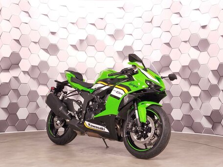 2025 Kawasaki ZX-6R Ninja, зелёный, 1499000 рублей, вид 1