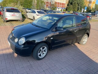 2001 Volkswagen Polo IV, чёрный, 120000 рублей, вид 3
