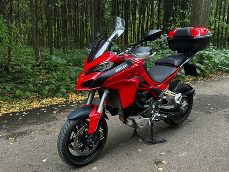 2016 Ducati Multistrada 1200, красный, 1000000 рублей, вид 4