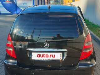 2007 Mercedes-Benz A-Класс 200 II (W169), чёрный, 380000 рублей, вид 2