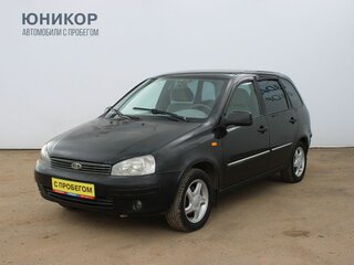 2010 Lada (ВАЗ) Kalina I, чёрный, 199000 рублей, вид 1