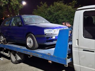 1992 Volkswagen Golf III, синий, 400000 рублей, вид 5