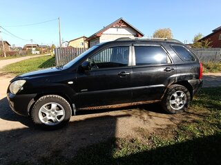 2007 Kia Sportage II, чёрный, 650000 рублей, вид 2