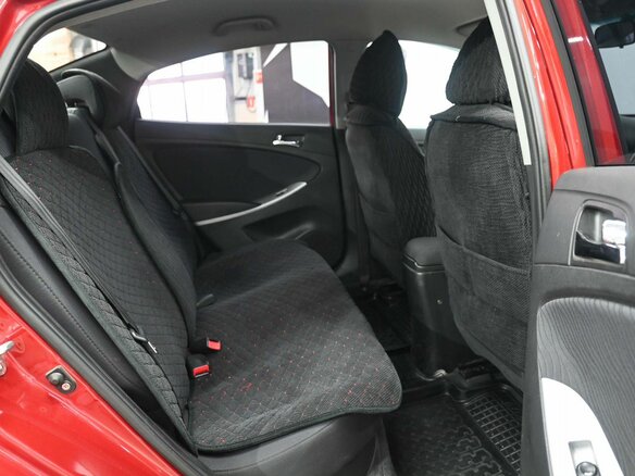 2013 Hyundai Accent IV, красный, 979900 рублей - вид 9
