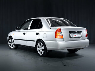 2005 Hyundai Accent ТагАЗ II, серебристый, 299000 рублей, вид 5
