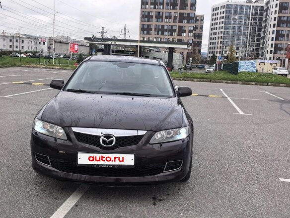 2007 Mazda 6 I (GG) Рестайлинг, пурпурный, 500000 рублей - вид 1