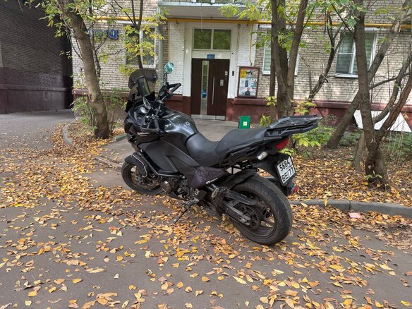 2015 Kawasaki Versys 1000, чёрный, 690000 рублей - вид 2