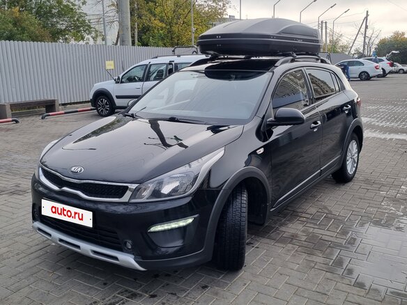 2019 Kia Rio X-Line IV, чёрный, 1540000 рублей