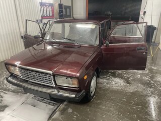 2010 Lada (ВАЗ) 2107, пурпурный, 75000 рублей, вид 1