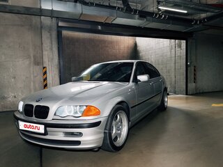 2001 BMW 3 серии 320i IV (E46), серебристый, 920000 рублей, вид 1