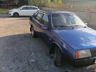 2003 Lada (ВАЗ) 21099, синий, 175000 рублей, вид 1