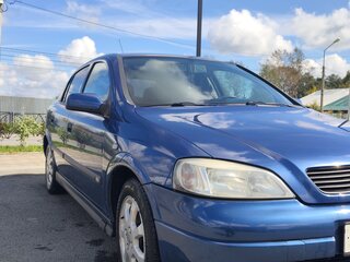 2001 Opel Astra G, синий, 300000 рублей, вид 2