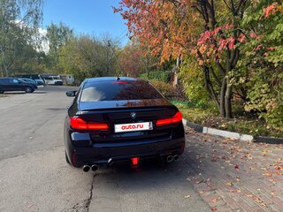 2021 BMW 5 серии 530i xDrive VII (G30/G31/G38) Рестайлинг, синий, 5200000 рублей, вид 5