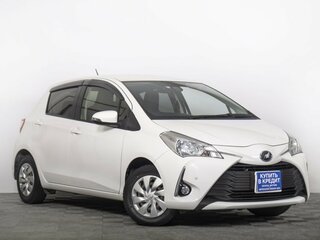 2017 Toyota Vitz III (XP130) Рестайлинг 2, белый, 1059000 рублей, вид 2