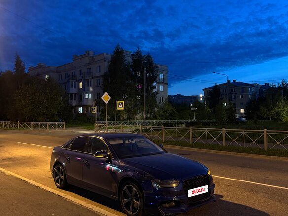 2008 Audi A4 IV (B8), синий, 1350000 рублей - вид 10