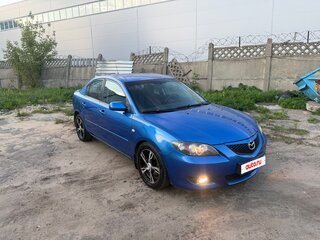 2005 Mazda 3 I (BK), синий, 460000 рублей, вид 1