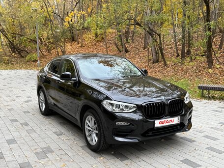 2019 BMW X4 20i II (G02), чёрный, 3800000 рублей, вид 3