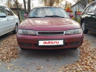 1996 Mazda 626 IV (GE), красный, 130000 рублей, вид 1