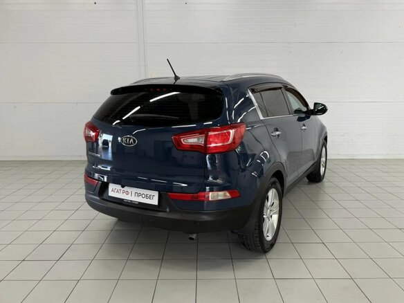 2011 Kia Sportage III, синий, 1435000 рублей - вид 5