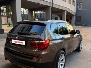 2014 BMW X3 20d xDrive II (F25), коричневый, 1680000 рублей, вид 4