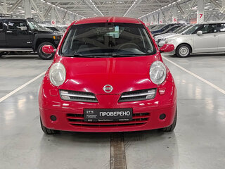 2007 Nissan Micra III (K12), красный, 465000 рублей, вид 2