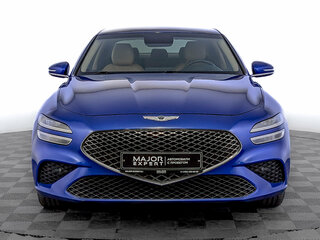 2022 Genesis G70 I Рестайлинг, синий, 3000000 рублей, вид 2