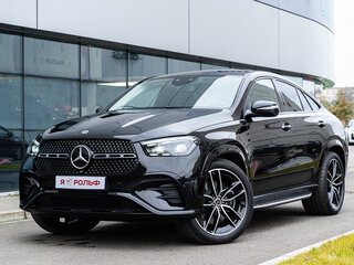2024 Mercedes-Benz GLE Coupe 450 d II (C167) Рестайлинг, чёрный, 15495000 рублей, вид 2