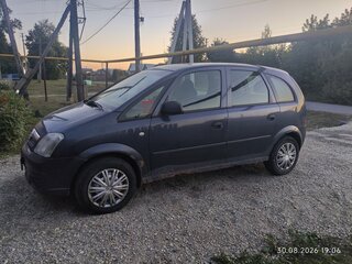 2008 Opel Meriva A Рестайлинг, серый, 300000 рублей, вид 4
