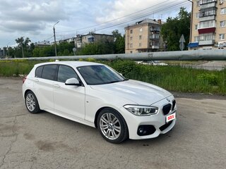 2016 BMW 1 серии 118i II (F20/F21) Рестайлинг, белый, 1300000 рублей, вид 2