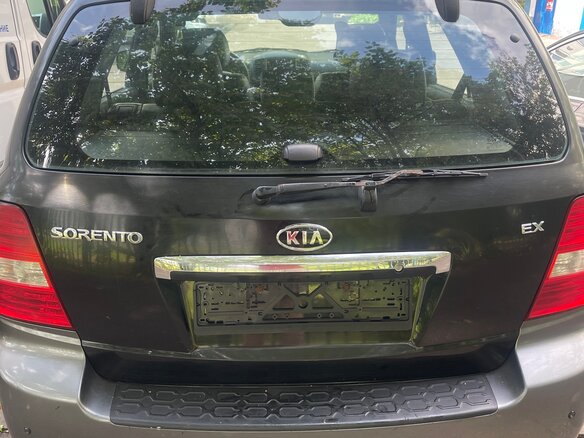 2007 Kia Sorento I Рестайлинг, чёрный - вид 4