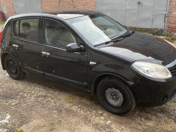 2011 Renault Sandero I, чёрный, 270000 рублей - вид 2