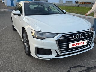 2022 Audi A6 45 TFSI V (C8), белый, 6500000 рублей, вид 2