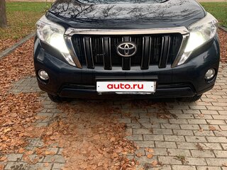 2014 Toyota Land Cruiser Prado 4-speed 150 Series Рестайлинг 1, серый, 3700000 рублей, вид 1