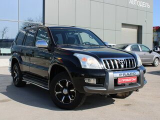 2005 Toyota Land Cruiser Prado 120 Series, чёрный, 1599000 рублей, вид 1