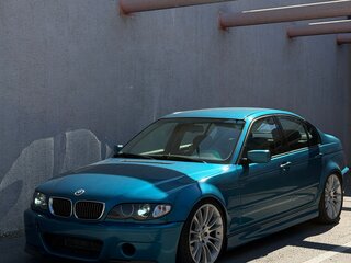 2002 BMW 3 серии 318i IV (E46) Рестайлинг, синий, 1300000 рублей, вид 1
