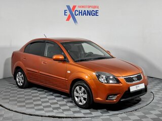 2009 Kia Rio II Рестайлинг, оранжевый, 479000 рублей, вид 2