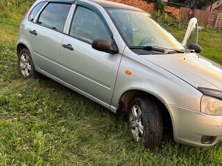 2007 Lada (ВАЗ) Kalina I, серебристый, 300000 рублей, вид 3