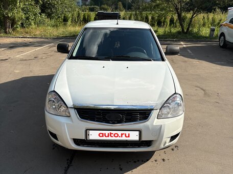 2012 Lada (ВАЗ) Priora I, белый, 220000 рублей, вид 1