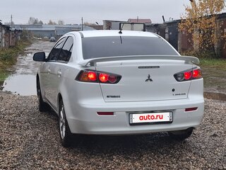2012 Mitsubishi Lancer X Рестайлинг, белый, 615000 рублей, вид 5