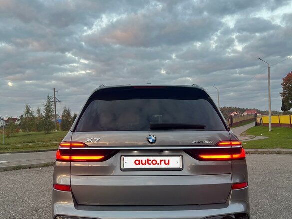 2023 BMW X7 40i I (G07) Рестайлинг, серый, 6500000 рублей - вид 9