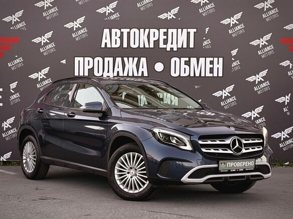 2019 Mercedes-Benz GLA 200 I (X156) Рестайлинг, синий, 1899000 рублей