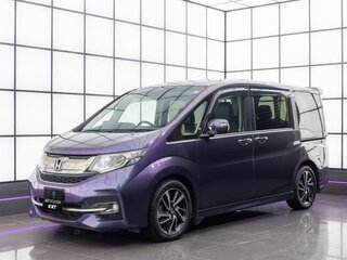 2015 Honda Stepwgn Spada V, фиолетовый, 2365000 рублей, вид 1
