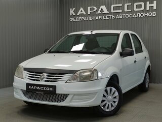 2014 Renault Logan I Рестайлинг, белый, 450000 рублей, вид 1