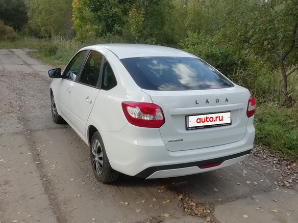 2023 Lada (ВАЗ) Granta I Рестайлинг, белый, 650000 рублей - вид 6