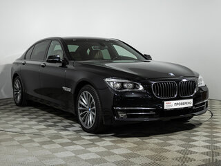 2014 BMW 7 серии Long 740Li xDrive V (F01/F02/F04) Рестайлинг, чёрный, 2049000 рублей, вид 3