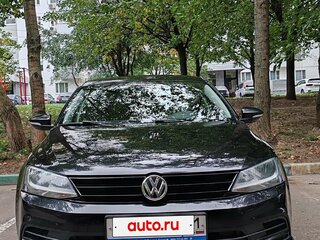 2015 Volkswagen Jetta VI Рестайлинг, чёрный, 1360000 рублей, вид 1